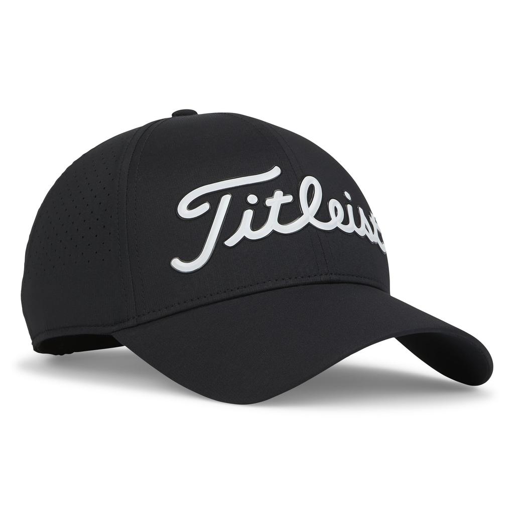 Titleist Player's Tech Cap, Black and White, TH24APTN2-01
