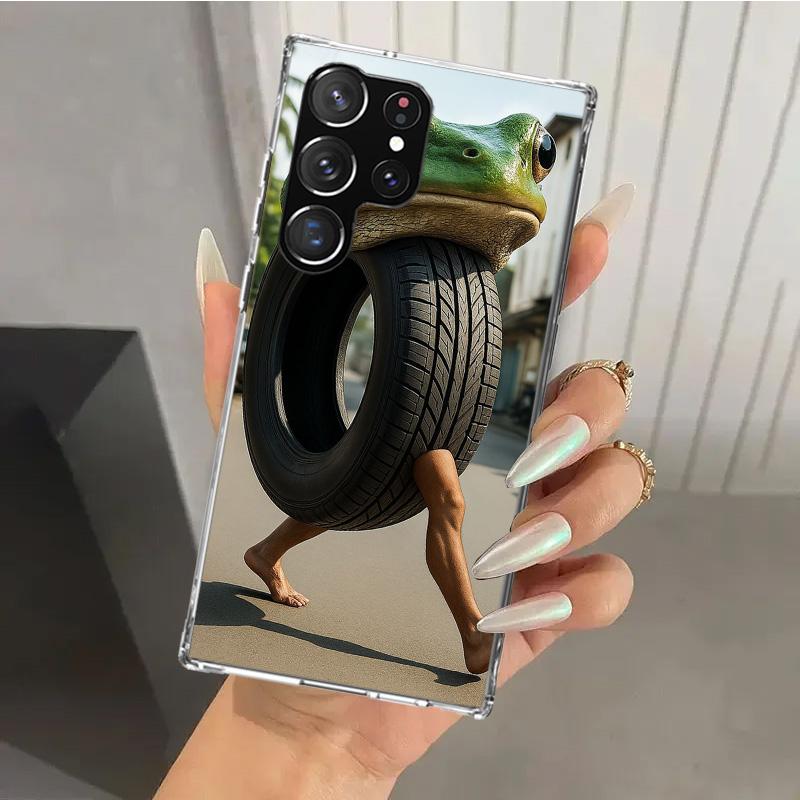 Italian Brainrot Animals Phone Case for Samsung Galaxy S26 S24 S23 Ultra S25 Edge S22 S21 Plus S20 FE + Soft Print Shell Funda G