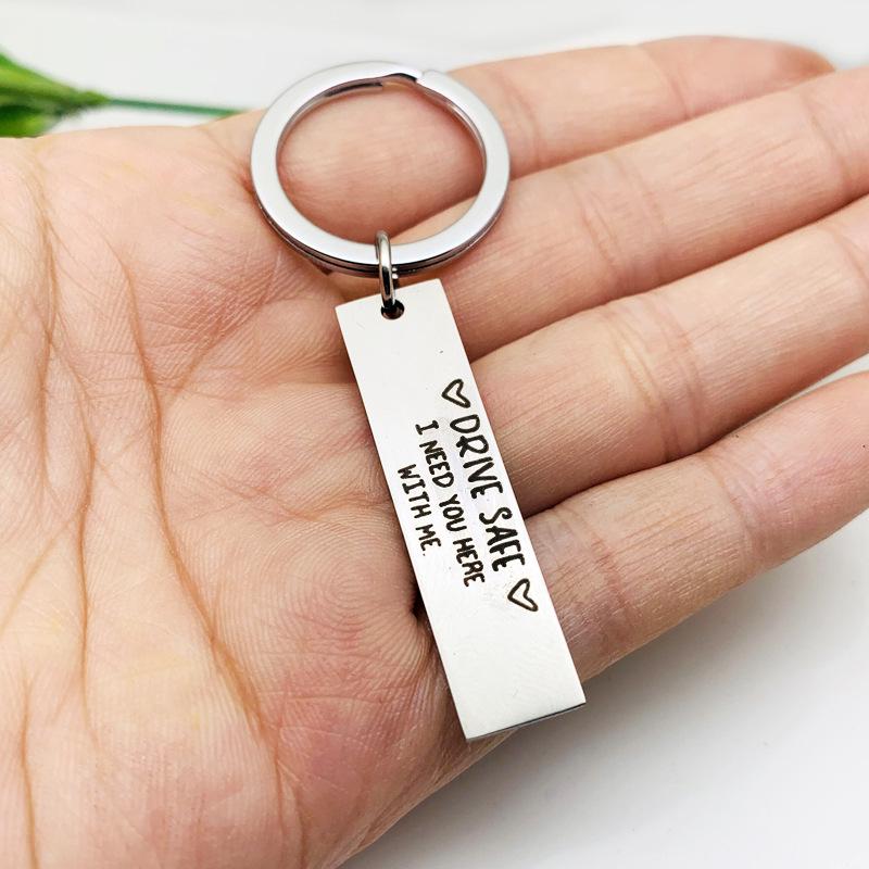 Drive Safe Handsome I Love You Keychain Gifts for Boyfriend Husband Valentines Day Gifts Dad Christmas Gift Stocking Stuffer Drive Safe Handsome I Love You Keychain Gifts for Boyfriend Husband Valentines Day Gifts Dad Christmas Gift Stocking Stuffer