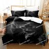 3D Black Panther Duvet Cover Set Black Leopard Bedding Set Safari Cheetah Animal Theme Pillowcase Quilt Full Queen Size Cover