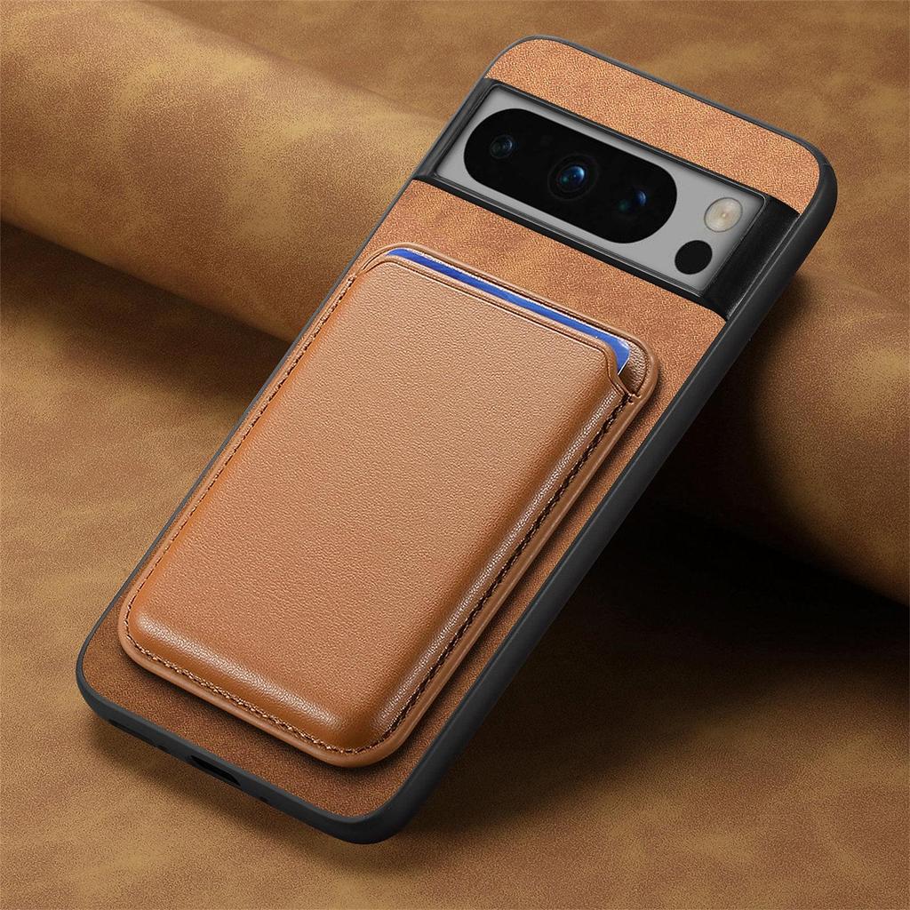 Google Pixel 9A/10 Pro Case: Magnetic Detachable Card Holder & Protective Cover