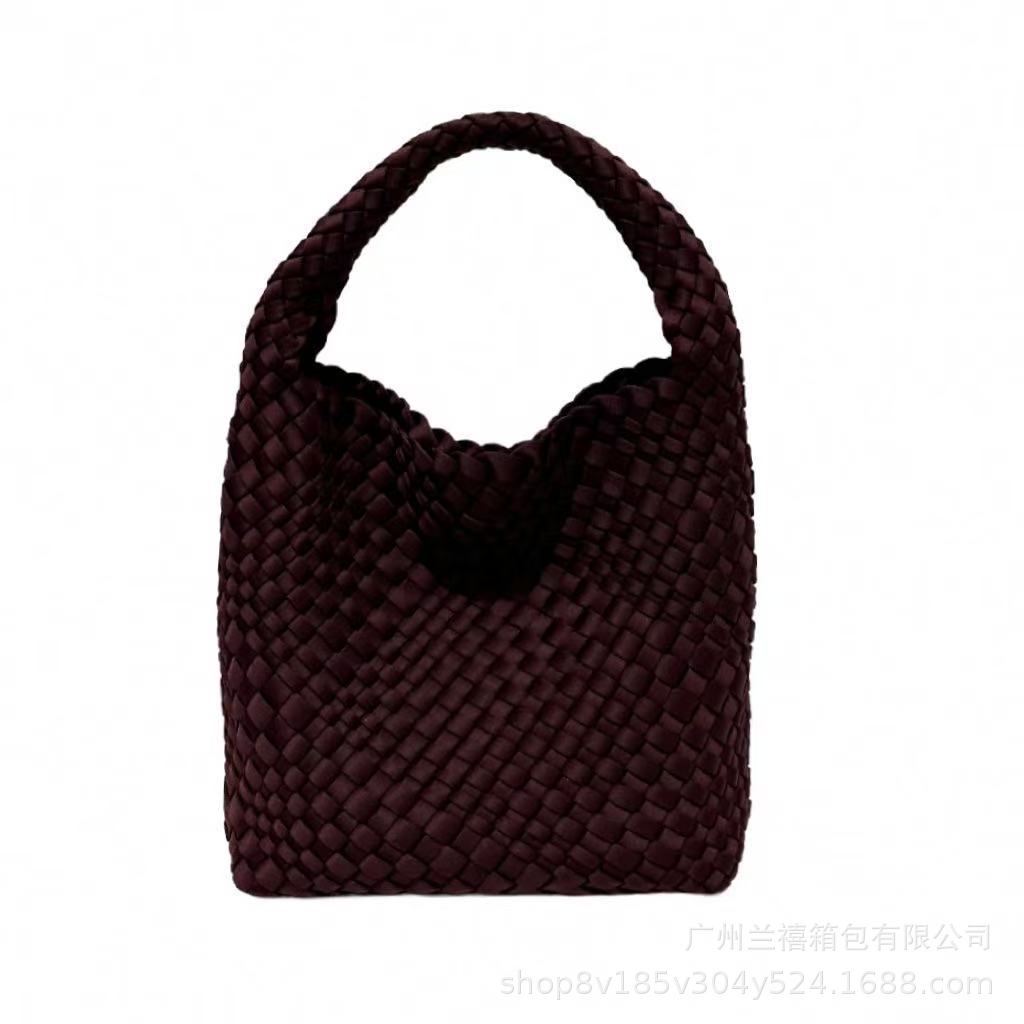 

Premium Summer Handwoven Bag Versatile Baguette Underarm Bag Shoulder Bag Handbag Mother And Child Bag 16*10*17