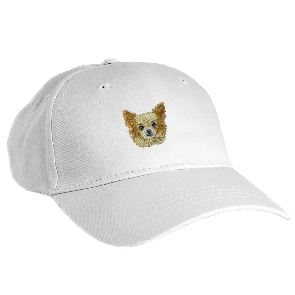 Chihuahua Długowłosy - Naszywka W Kształcie Psa, Haftowana Łatka, Unikatowa Ozdoba Do Plecaka Marki Art-Dog