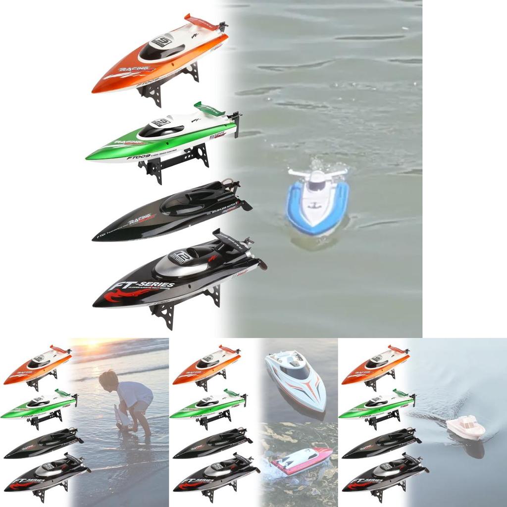 Rc Speedboat Toy With Adjustable Propeller And Forward Backward Control For Kids And Adults
