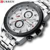 CURREN Men's Watch Quartz Watch Watch The Watch Is Waterproof