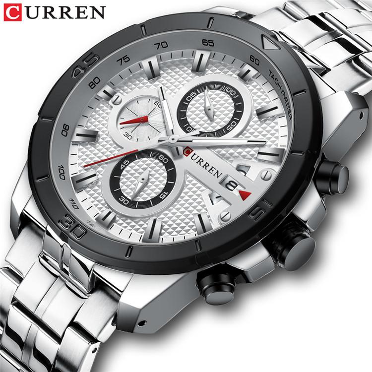 CURREN Men's Watch Quartz Watch Watch The Watch Is Waterproof