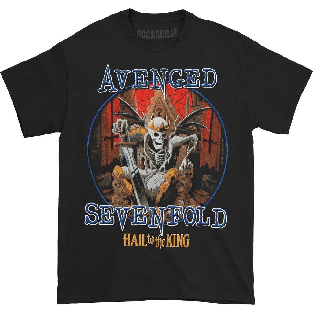 Men's Avenged Sevenfold Deadly Rule T-shirt Small Black