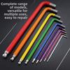1.5mm To 10mm Hex Key Set Precision L Wrench Kit Heavy Duty Allen Wrench Set  For Bicycle Repair