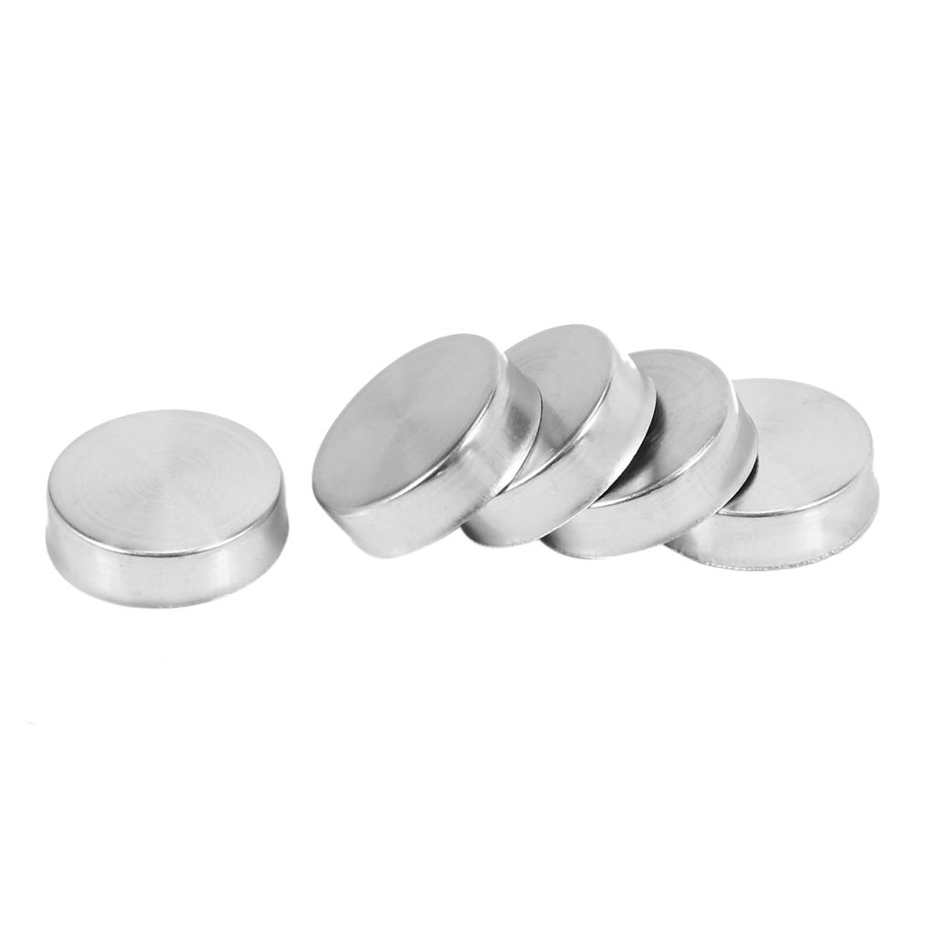 Premium-8 Pezzi 14mm Diametro Acciaio Inossidabile Tappo Decorativo per Viti a Specchio