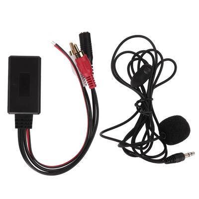 Car Bluetooth 5.0 Wireless Module 1.5m Cable Hands Free Microphone for Clarion 2RCA Audio Port