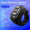 For TikTok Scrolling Ring Fingertip Wireless Remote Control Bluetooth-Compatible 5.0 7 Keys Page Turner Video Scroller