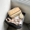Straw messenger bags are now popular in small square bags, new woven women's bags, fashionable and simple shoulder bags, and large capacity.