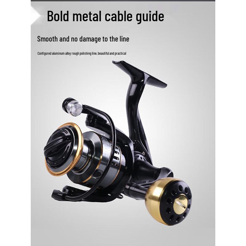 Oeny Metal Long Casting Spinning Reel