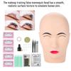 11pcs / Set Eyelashes Extension Kit Grafting False Eyelashes Tweezers Cleaning Rods Glue