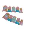 European Sweet & Spicy Duckbill Nail Set: Translucent Blush, Stereoscopic Carving, Handmade & Wearable