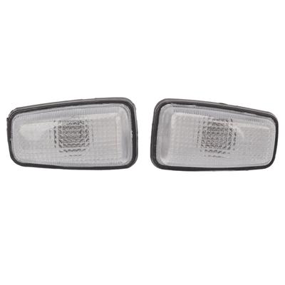 2Pcs Side LED Indicator Repeater Light 632567 Side Marker Repeater Light Replacement for Peugeot
