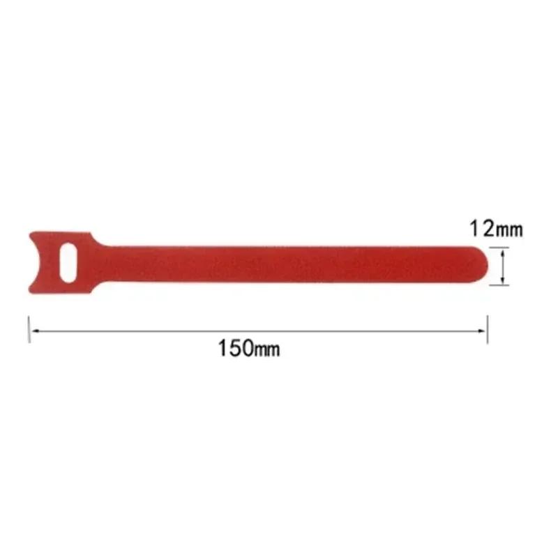 Sewing Nylon Auto Adhesive Velcros Cable Ties Tape Arts. Plastic Reusable Releasable Wrapping Fastener Colored Diy Ring Apparel