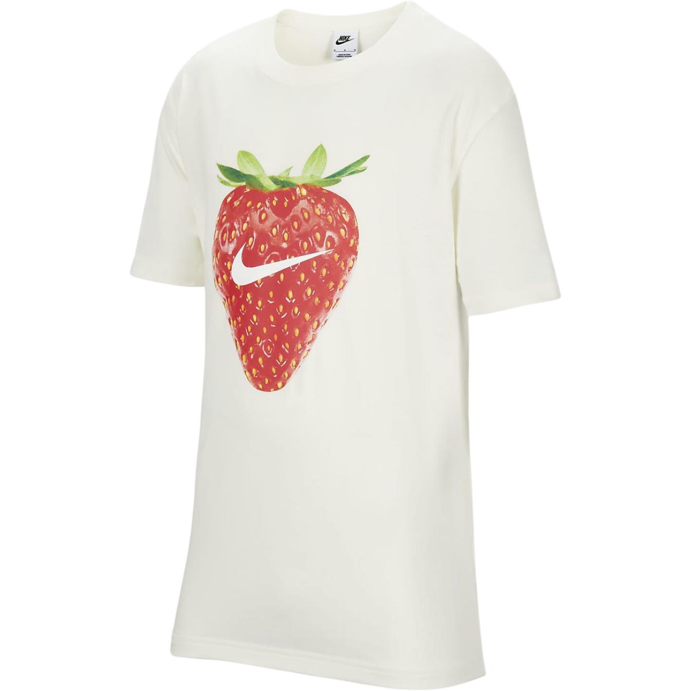 

Nike Loose Fit Cotton Fruit Short Sleeve T-Shirt Kids tops HQ1186-133 XL