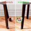 Anti Noisy Table Back Bumper Sticker Furniture Leg Pad Anti-slip Mat Floor Protector Chair Fitting