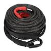 X 29m Synthetic Winch Rope Cable with 16534lbs Tensile Strength and Protective Sleeve for 4WD and SUVs 9.5mm Off-Road Vehicles, ATVs, UTVs,