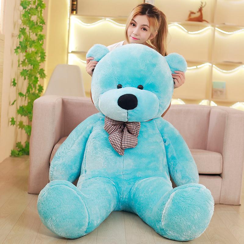 Fat Version Bear Doll Plush Toy Large Cloth Doll 1.6 Meters 2 Meters Big Bear Hug Bear Birthday Gift Female