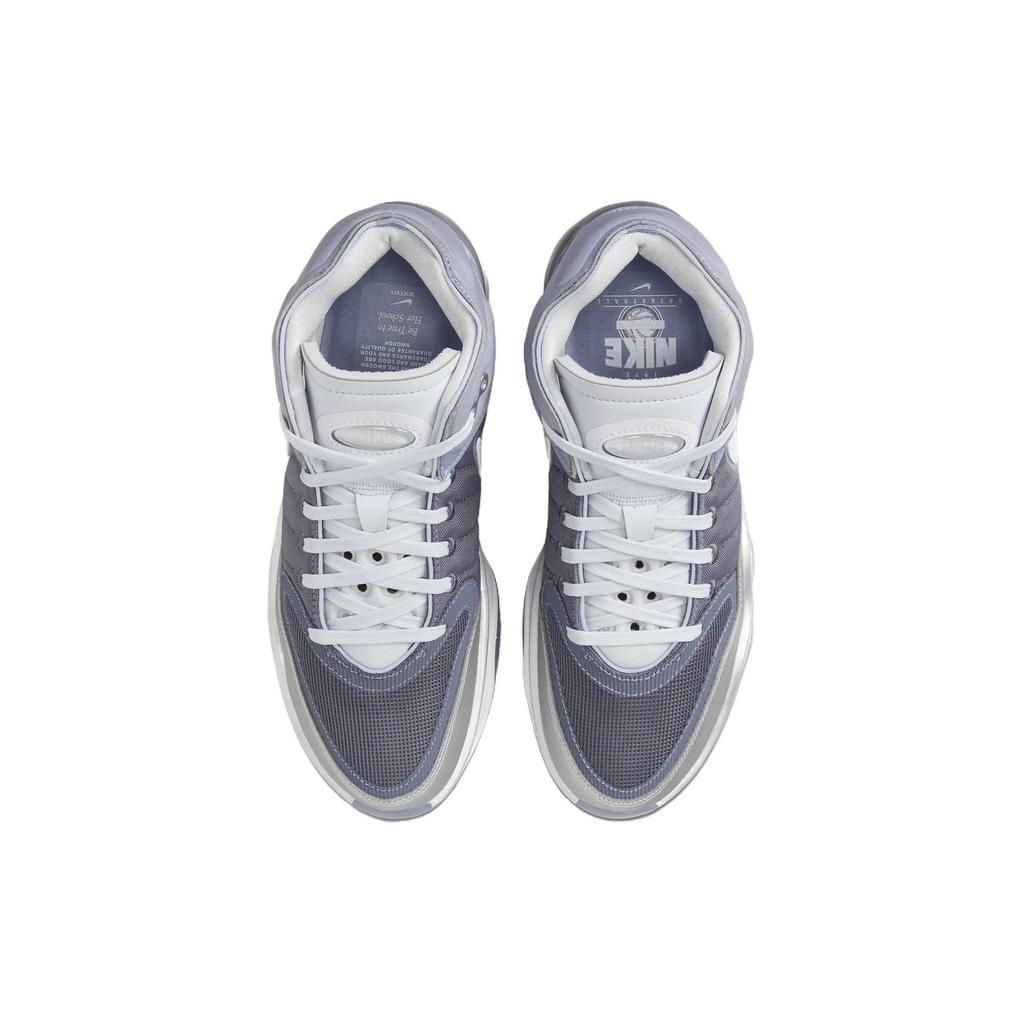 Nike Air Zoom GT Hustle 2 Slip Resistant Slip Resistant Low top Basketball Shoes Women's Purple Gray White FQ9371-010
