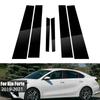 Glossy Black Pillar Posts Fit For Kia Cerato k3 2014 2015 2016 2017 2018 Car Door Side Window Decal Trim Cover Accessories