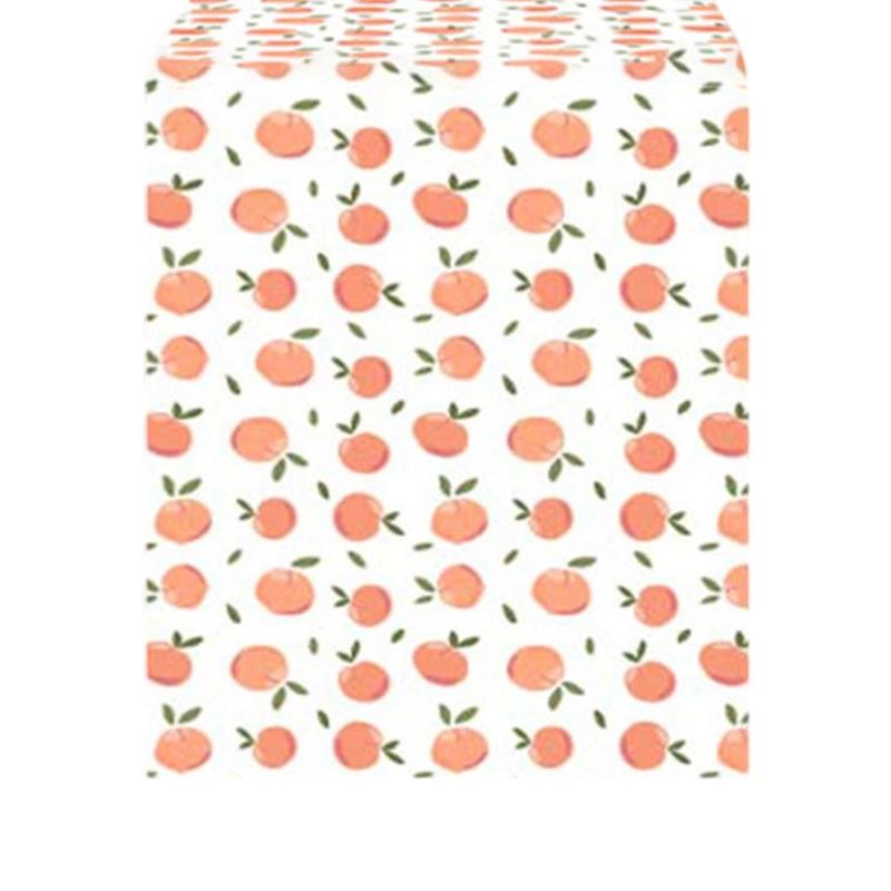 

Fruit Design Table Runner Adds Color To Dining Table Decoration Polyester Tablecloth For Home And Restaurant Use