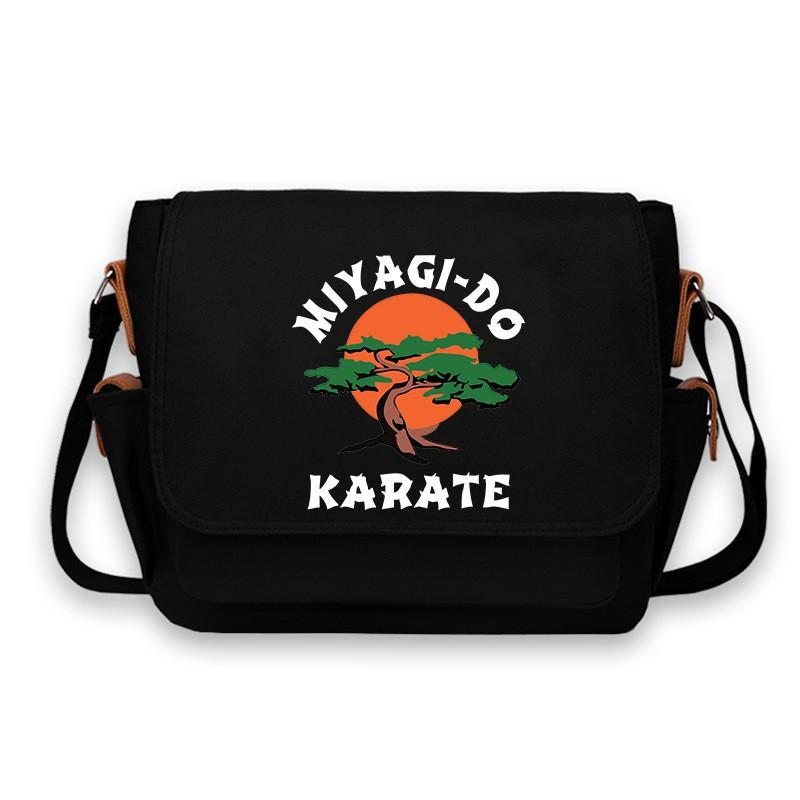 Cobra Kai Anime Crossbody Bag Oxford Cloth Large Capacity Casual Shoulder Students