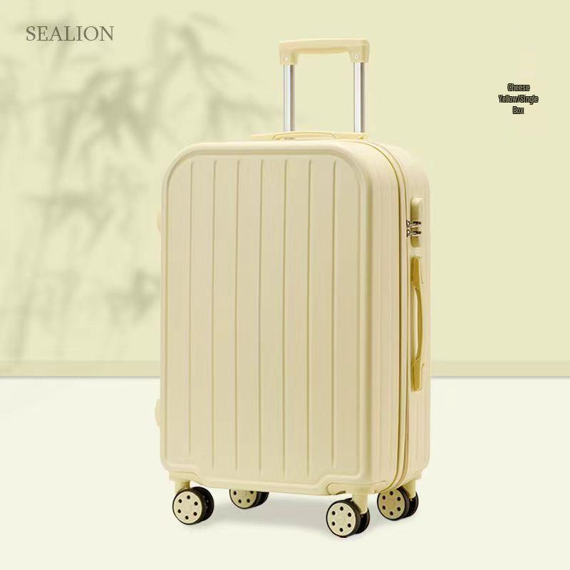 Durable 20-inch Silent Trolley Suitcase for Women and Men