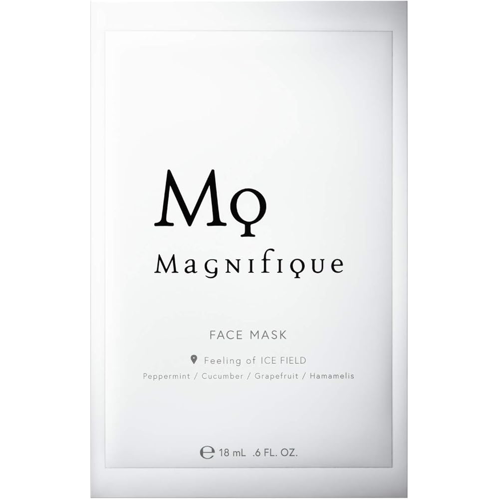 Kose Magnifique Men s Skincare Face Mask 5 Pack 18ml Sheet Mask