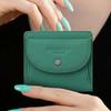 Humerpaul Ladies Clutch First Layer Cowhide Wallet Thin Wallet Large Capacity Coin Bag with Photo Window Coin Purse