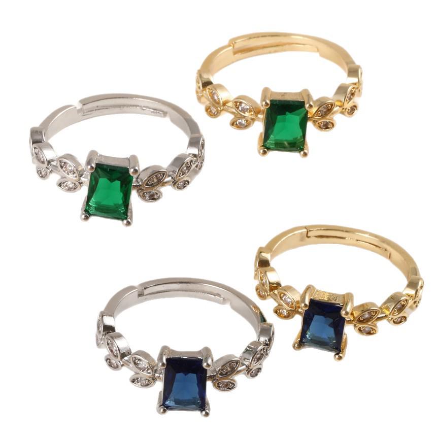 Europeisk & Amerikansk Vintage-Stil Justerbar Koppar Guldpläterad Ring för Kvinnor