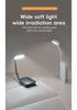 LED Eye Protection Clip-On Reading Light - Portable Mini Study Lamp for Bedside & Dorm.