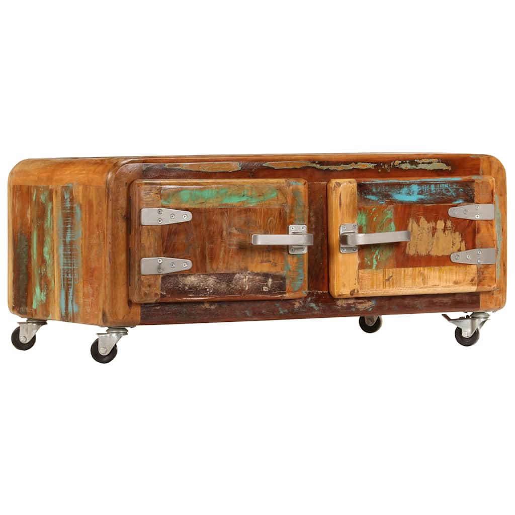 Coffee Table 85 X 55 X 40 Cm Solid Reclaimed Wood
