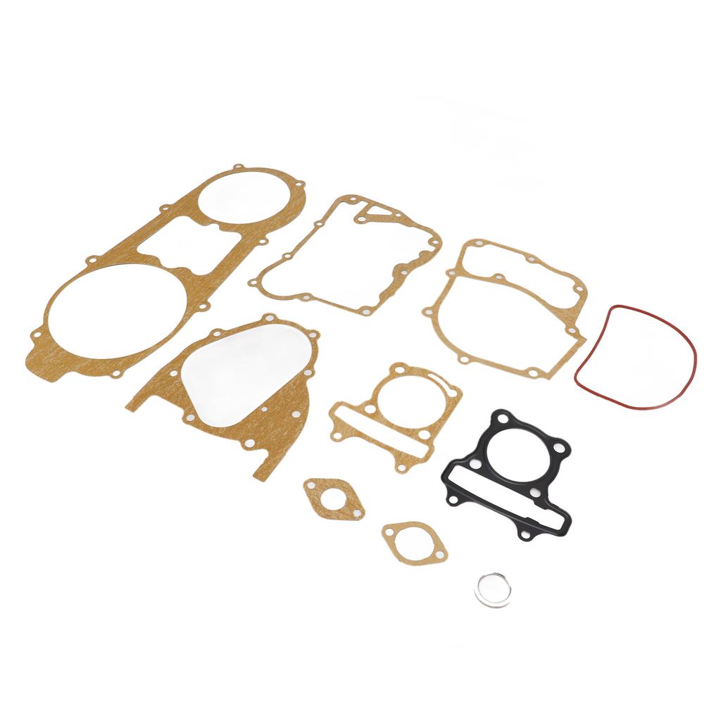 10 Pieces Motorcycle Engine Gasket Set for GY6 150 GY6 125 Cylinder 157QMJ 1P57QMJ Scooter Moped