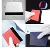 Trapezoid Card Squeegee Car Window Tint Vinyl Wrapping Squeegee Plastic Card Scraper with Different Hardness PPF Film Tools