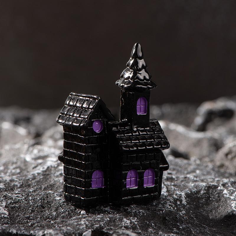 Micro Landscape Halloween Decoration Accessories Mummy Skull Wizard Face-free Monster Pumpkin Resin Small Ornaments