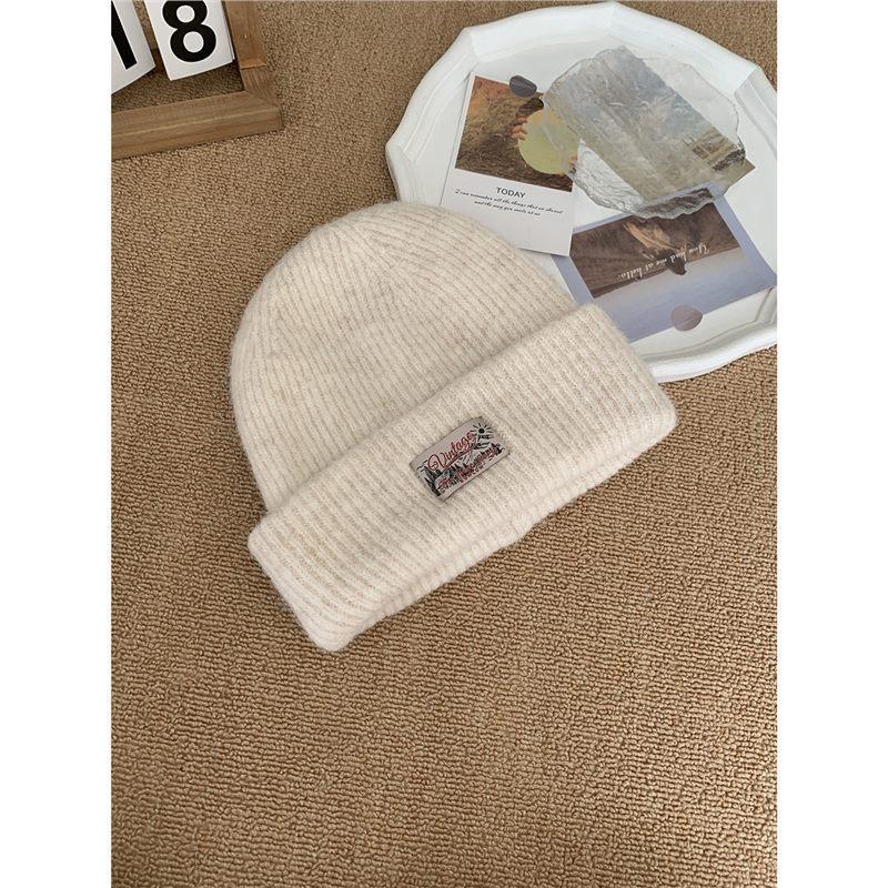 Cotton Knitted Beanie Hat For Women With Warm Coverage For Winter Outdoor Activities