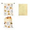 Reusable Beeswax Bread Bags Beeswax Coated Large Capacity Sourdough Bread Bags Freshness Preservation Lock Closure