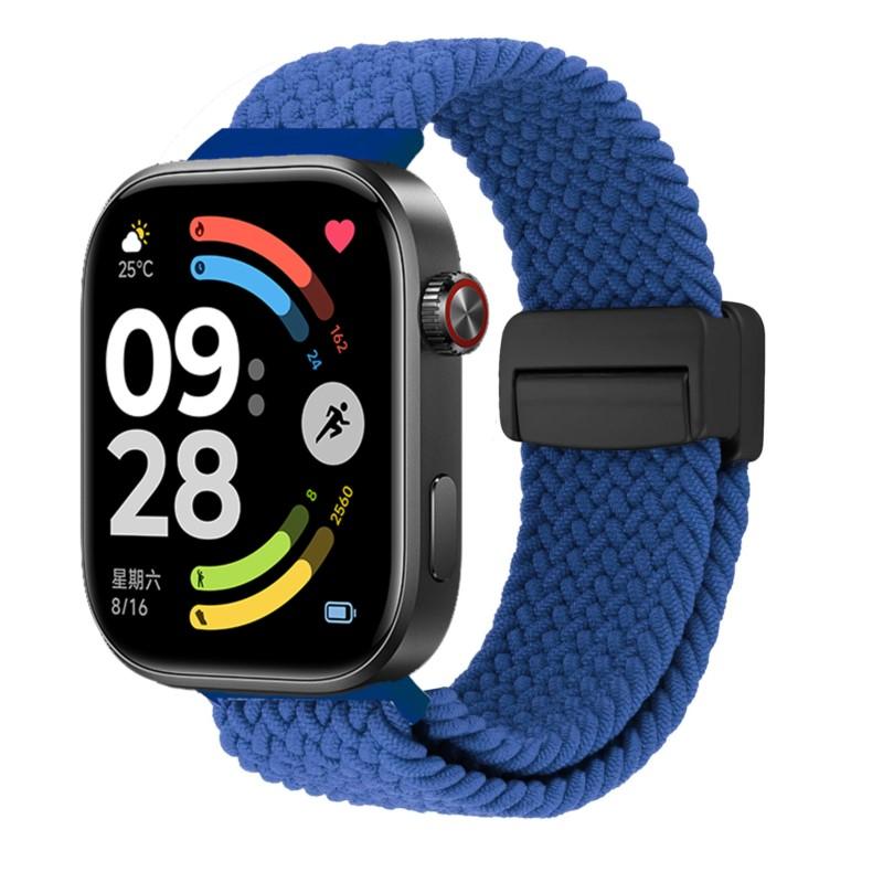 Magnetic Band For Redmi Watch 6 5 4 Strap Sport nylon Adjustable Replacement Braided bracelet correa Xiaomi Mi Band 8 Pro/9 Pro