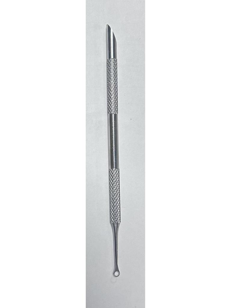 180# Weißer Schleifstreifen & Edelstahl-Nagelfeilen-Set