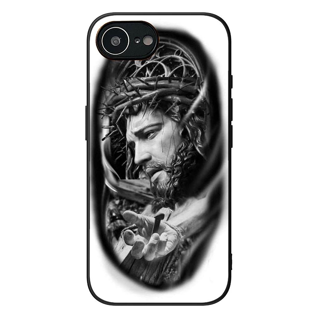 Phone Cover for Xiaomi Redmi 15 9A 9C NFC 7A 9T Note 9 8 7 8T 15c A5 Casing Case God Jesus Christian Jehovah Cross Christ