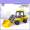 Urban Engineering Bulldozer Assembly Building Block For Creative Kids And Diy Fun