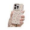 Schleife Kirsche für Apple Handyhülle 16promax für 14p Silikon für IPhone15 All Inclusive12/11/13