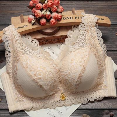 Sexy Spitzen-Push-Up-BH für Frauen, floral bestickte Bralette, weibliche cBrassiere, Mädchen-Unterwäsche