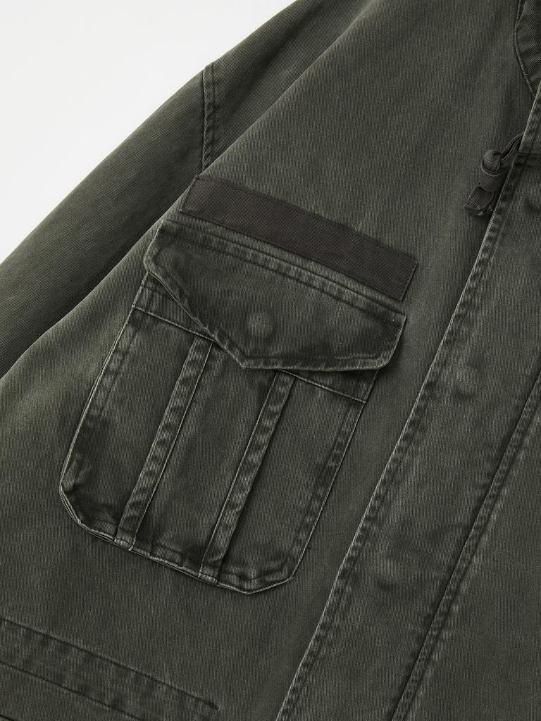 Ikalook Pigment Washed Field Jacket Djp117