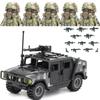 Military Soldier Ukrainian Biochemical Special Forces Building Blocks Army Figures Gas Mask Weapons Bricks Toys For Children