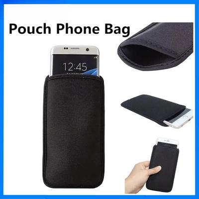Universal Neoprene Pouch Phone Bag For Samsung Xiaomi Phone Case Bags iPhone 6 7 8 Plus 11 Pro Xr Xs Max 12 13 14 Phone Case Bag