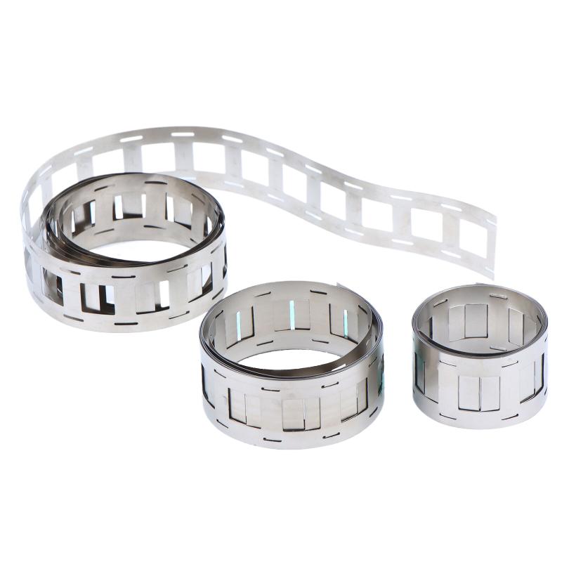 1 Rolle Lithium-Batterie-Nickelstreifen 1 Meter 0,15*20,2 mm 2P Vernickelter Stahlstreifen für 18650-Akkupack-Punktschweißen